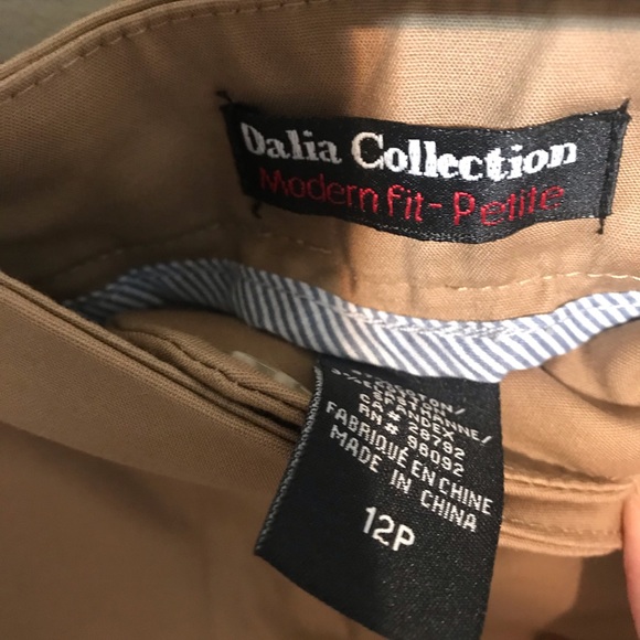 Dalia Collection Capri Pants Size 12 Petite - Picture 3 of 4